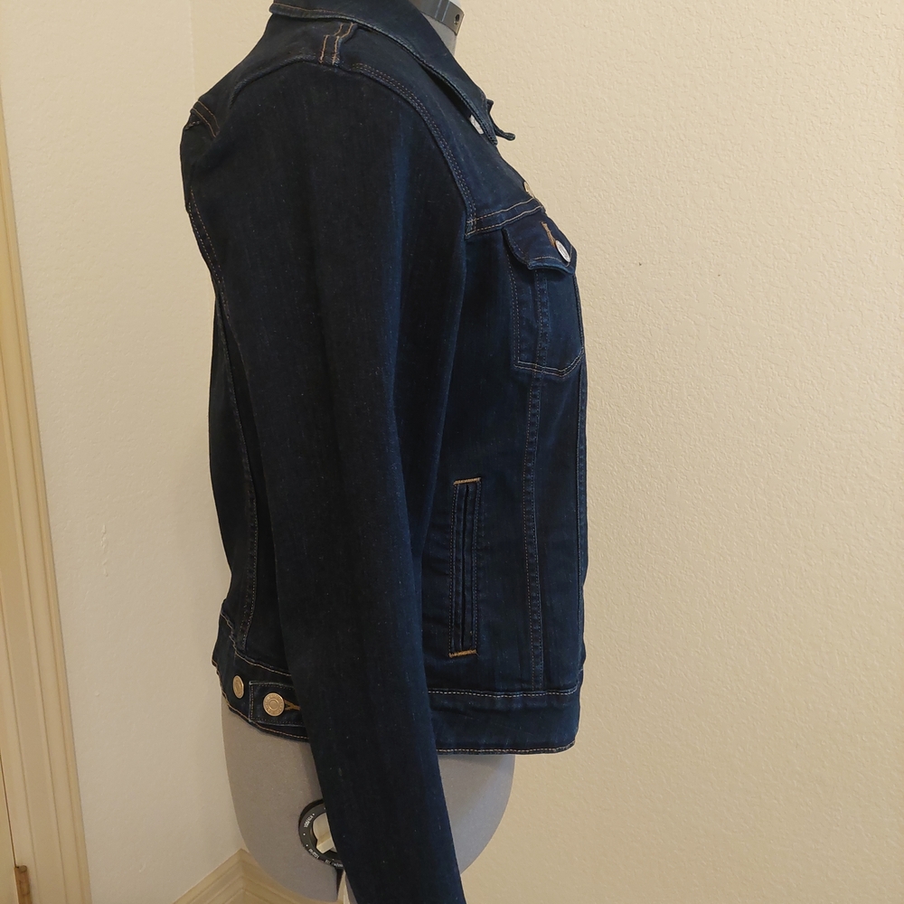 Levi's Trucker Dark Blue Denim Jacket - Picture 5 of 6